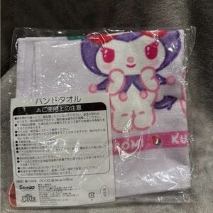 Sanrio Ichiban Kuji Sakuma Kuromi Towel